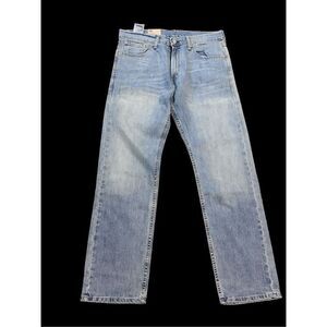 NEW WITH TAGS LEVIS 505 Jeans REGULAR FIT straight leg Denim Men's 32x30 NWT
